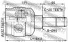 FEBEST 2011-SEB Joint, drive shaft